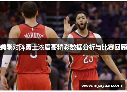 鹈鹕对阵勇士浓眉哥精彩数据分析与比赛回顾